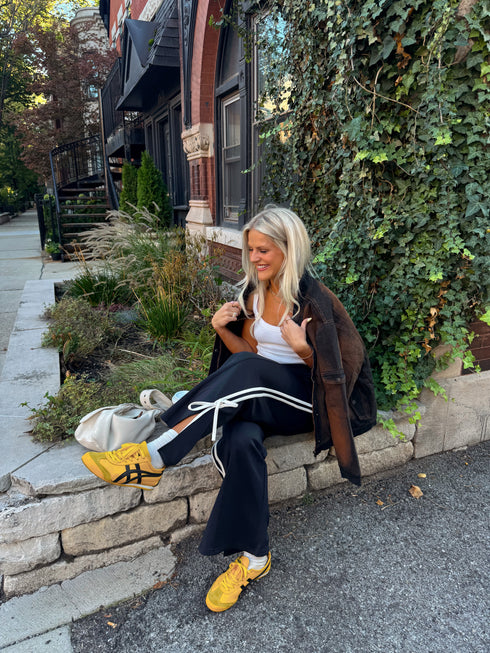 Daily Girl Track Pant // Navy